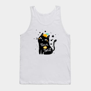 Halloween Cat Tank Top